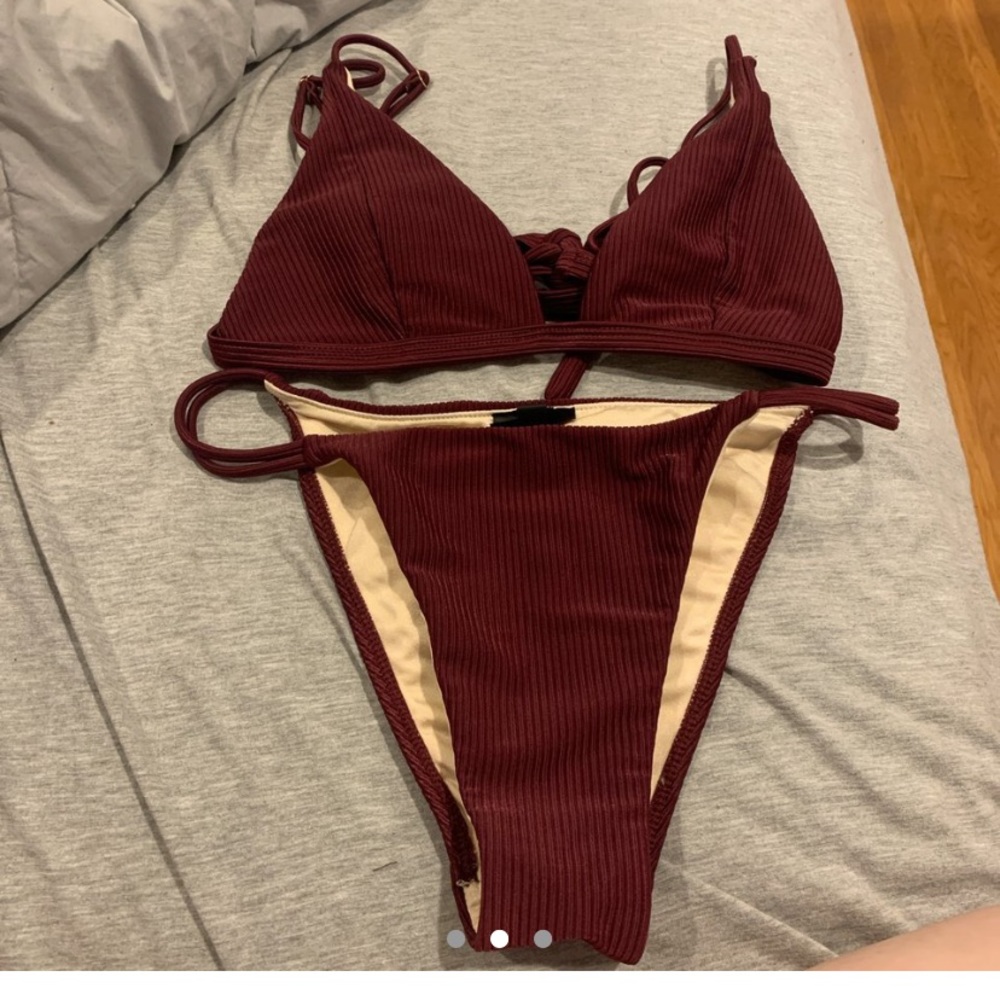 Pacsun Burgandy Bikini